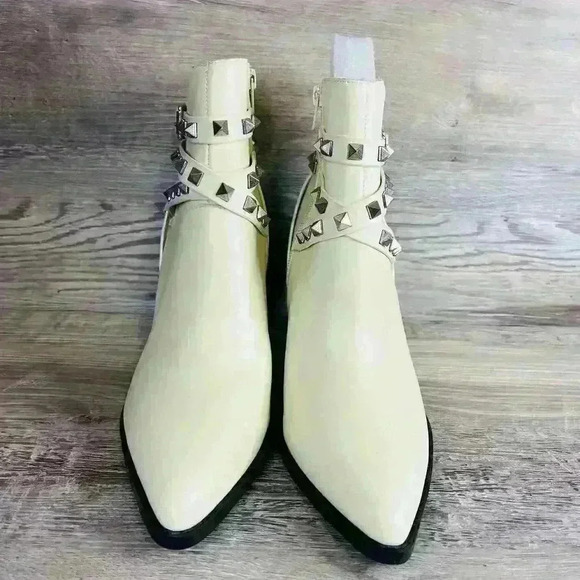 Steve Madden Conran Womens Studded Boots Botties - Picture 6 of 16